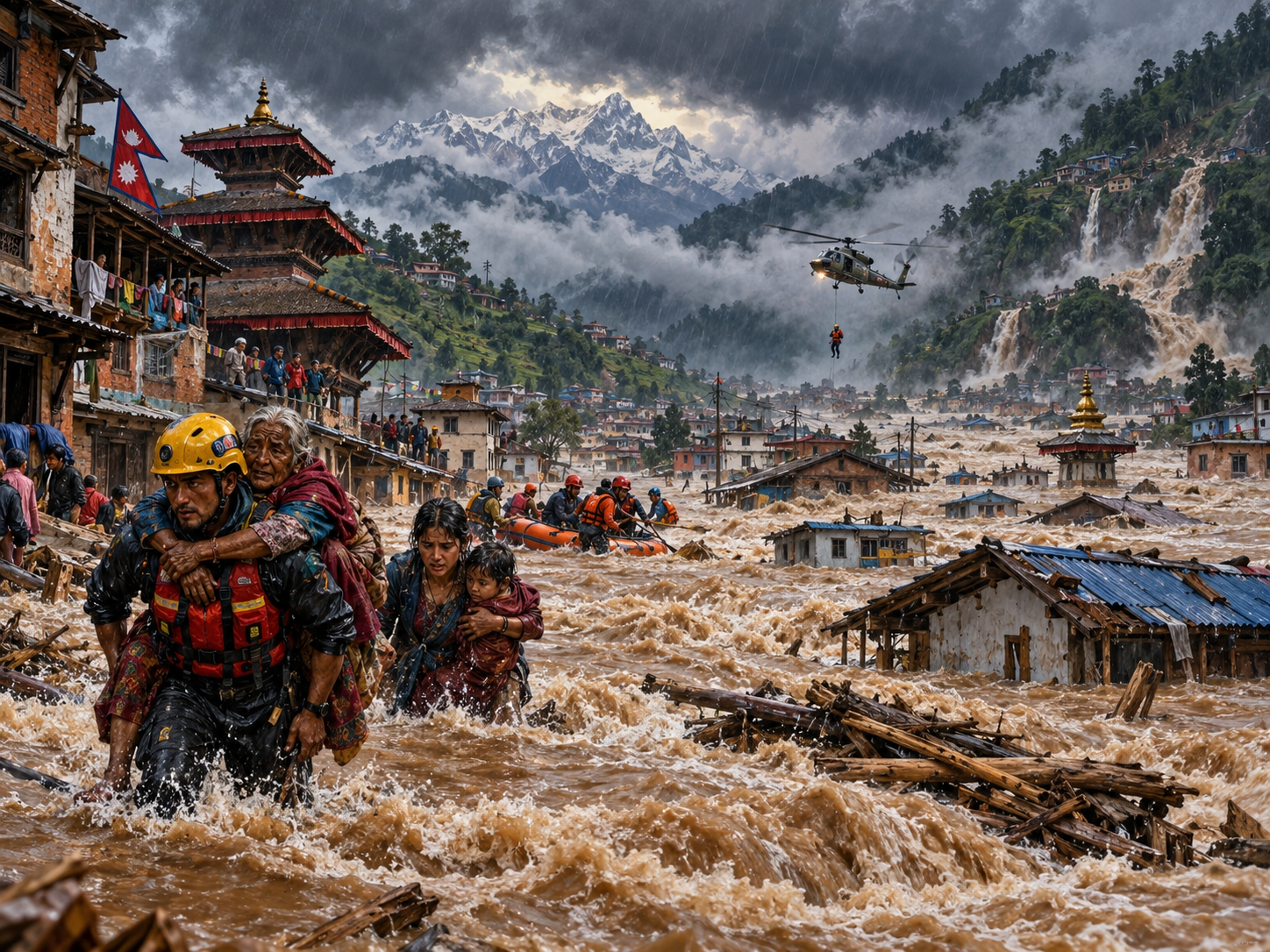 Banjir di Nepal: 903 orang tewas dan 4.247 orang hilang. Dompet kripto yang terendam air kemungkinan besar tidak dapat dipulihkan
