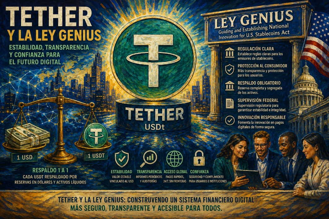 Tether dan GENIUS Act: Bagaimana Undang-Undang Baru AS Akan Mengubah Masa Depan USDT dan Seluruh Pasar Stablecoin