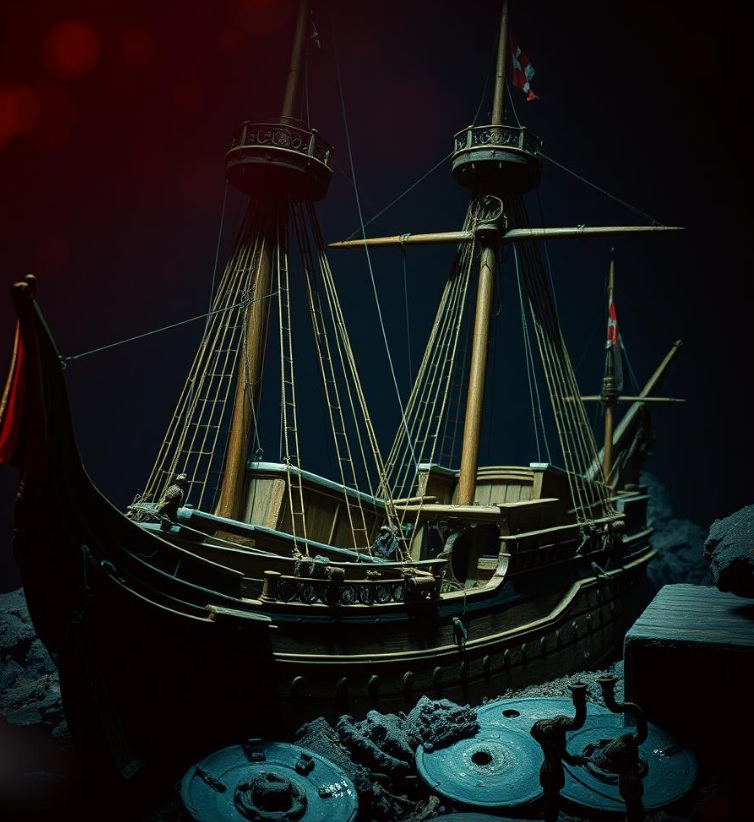 barco cartografía cryptomonedas 